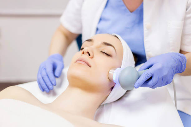 Ultrasound cavitation, face skin anti age treatment